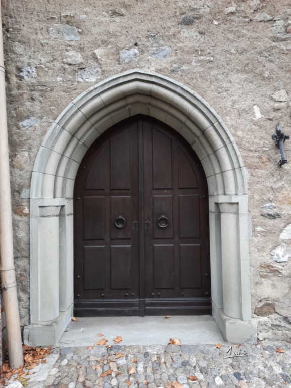 Grand porche par August Luis