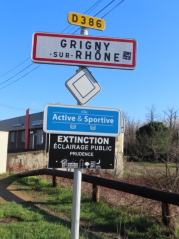 69 GRIGNY SUR LE RHONE