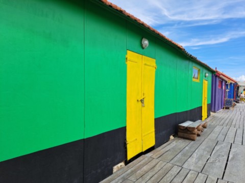 Porte jaune par August Luis
